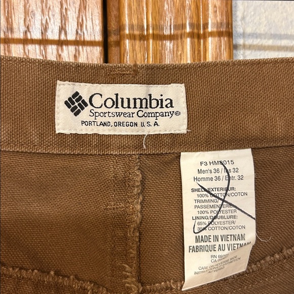 NWT Columbia Brown Sportswear - Men’s Size 36x32 - Picture 2 of 8